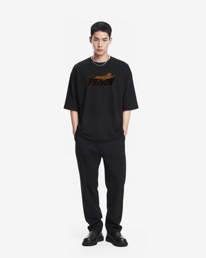 Camiseta street wear tiger preta