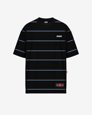 Camiseta listrada Brooklyn Lines preta