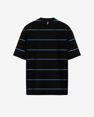 Camiseta listrada Brooklyn Lines preta