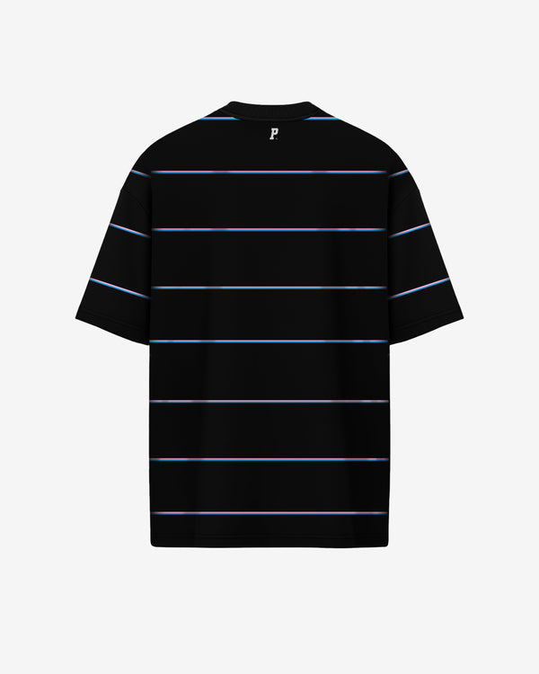 Camiseta listrada Brooklyn Lines preta