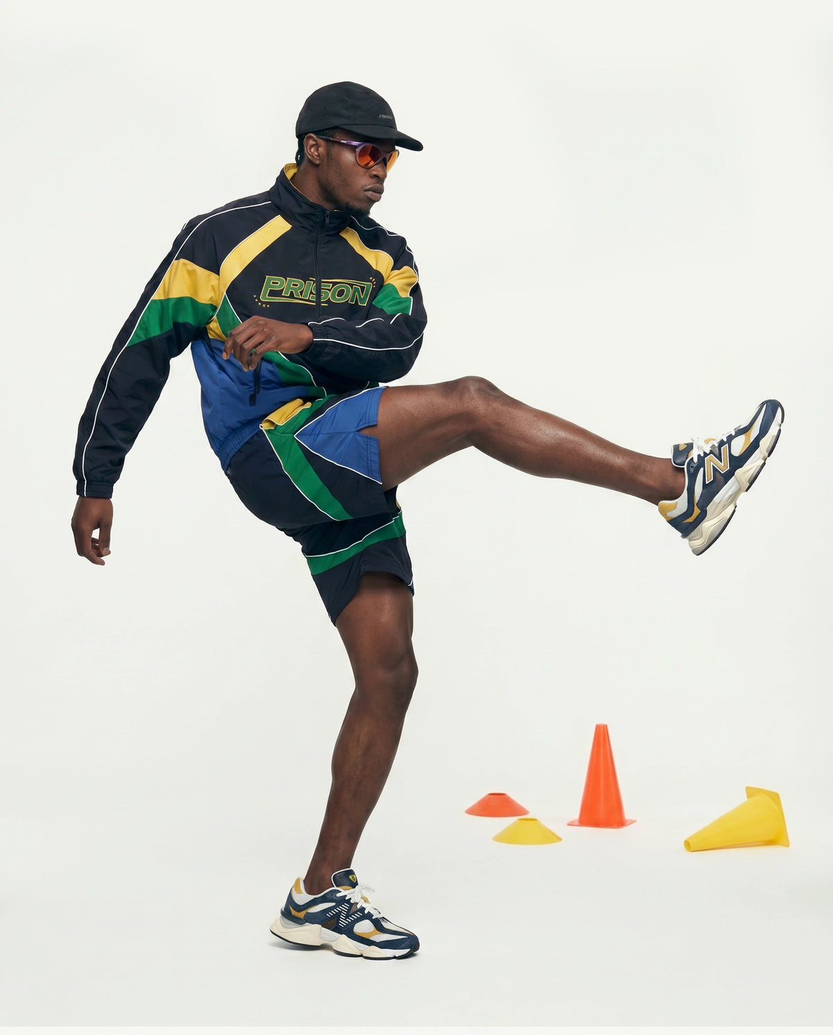 Short Brasil PRISON® Nation Track Preto