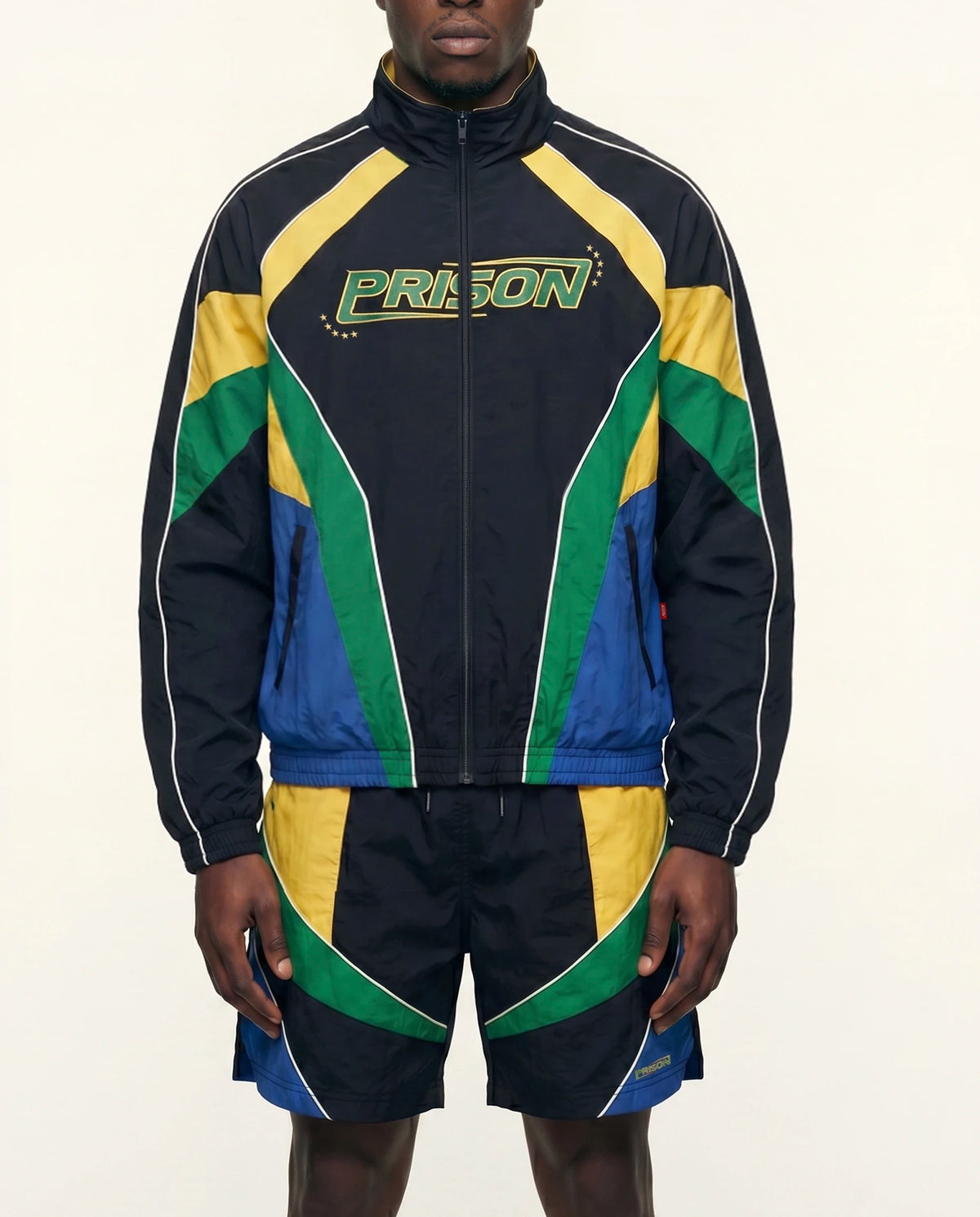 Jaqueta Copa Brasil PRISON® Nation Track Preta