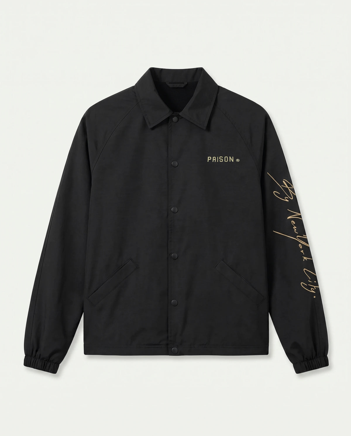 Coach Jacket corta vento Oversized Sovereign Preta