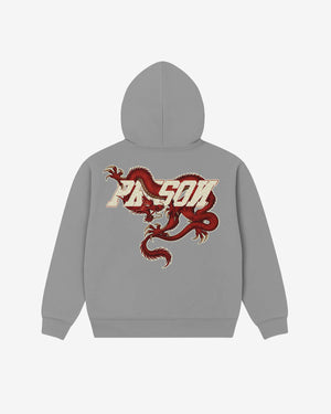 Blusa Moletom Dragon Spirit Cinza