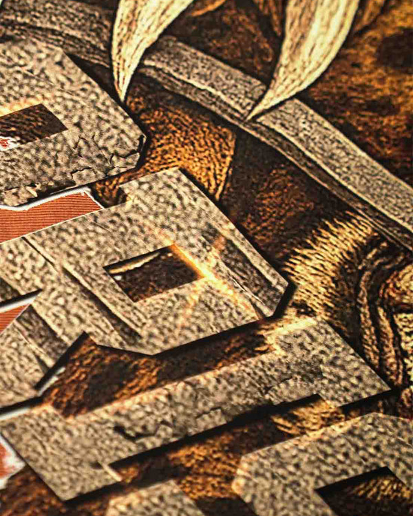 Blusa Moletom Tiger Rage Marrom