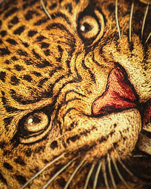 Blusa Moletom Tiger Rage Marrom