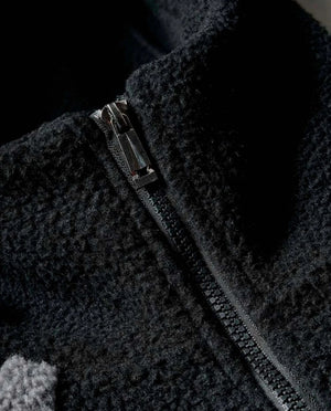 Jaqueta Fleece Eclipse Grey Capuz Premium