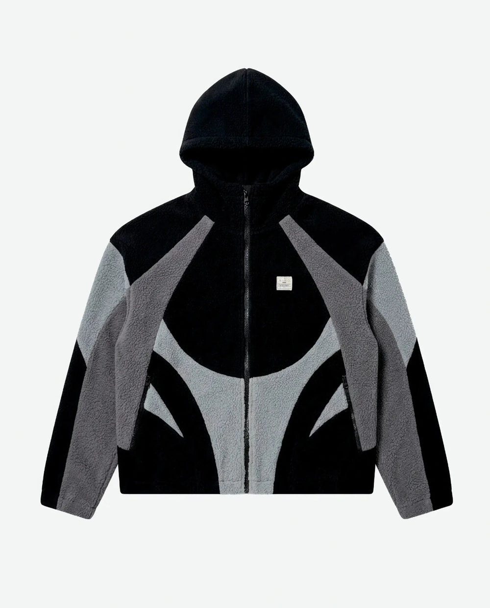 Jaqueta Fleece Eclipse Grey Capuz Premium