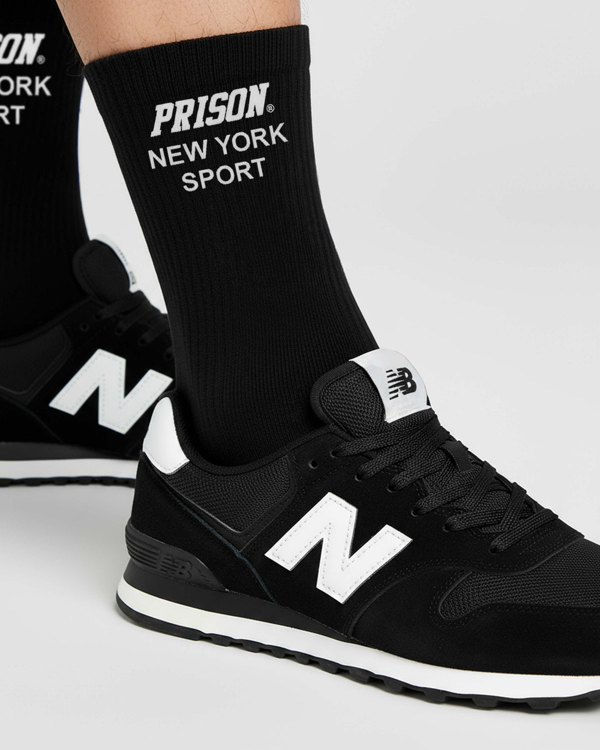 Pack 3un meia prison preta