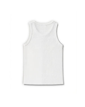 Regata canelada branca prison x mavericks