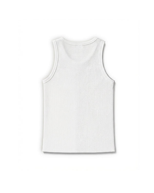 Regata canelada branca prison x mavericks