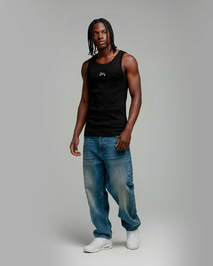 Regata canelada preta prison x mavericks