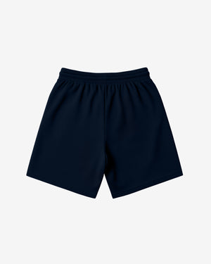 Short masculino minimalista azul
