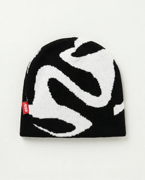 Gorro Tricot Wave Knit Preto