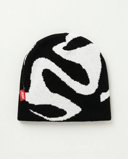Gorro Tricot Wave Knit Black