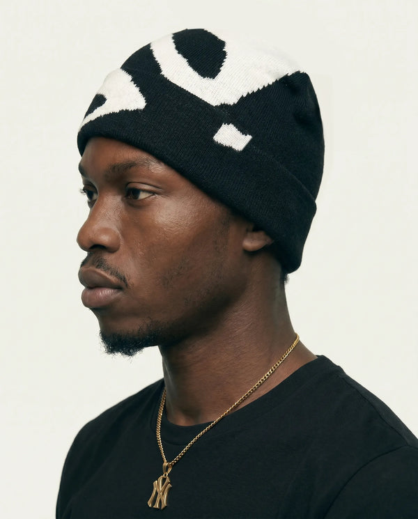Gorro Tricot Wave Knit Preto