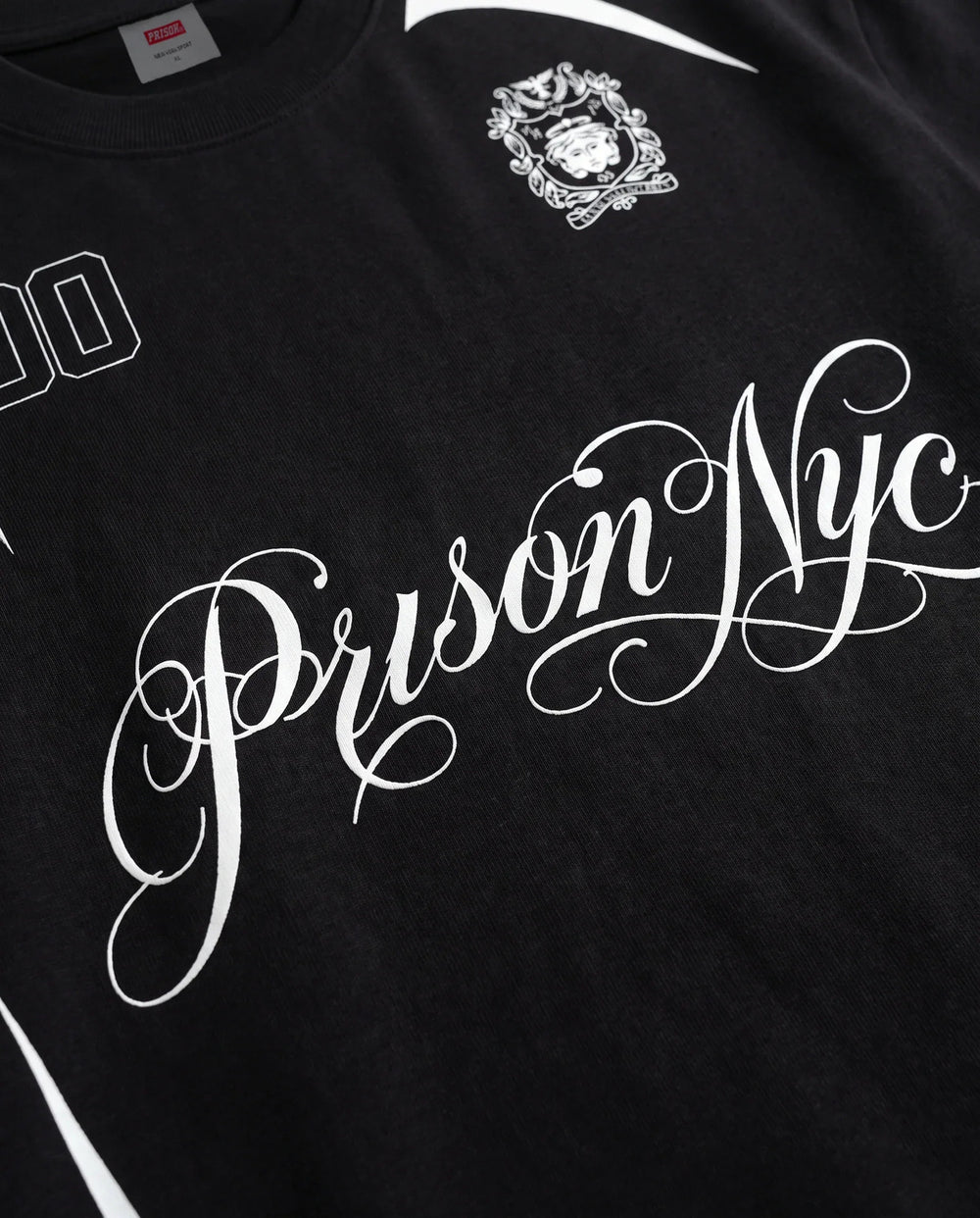 Camiseta Oversized NYC Club Preta