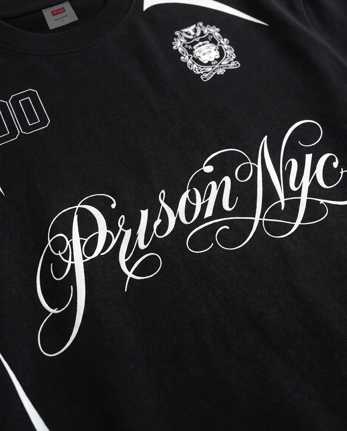 Camiseta Oversized NYC Club Preta