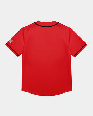 Camisa de Baseball Jersey New York Vermelha