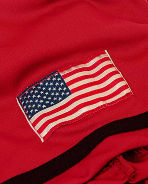 Camisa de Baseball Jersey New York Vermelha