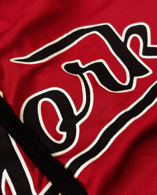 Camisa de Baseball Jersey New York Vermelha