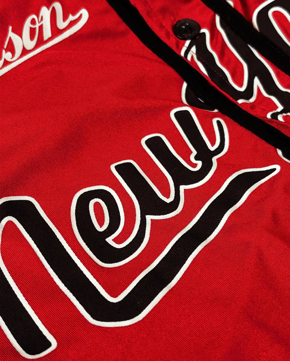 Camisa de Baseball Jersey New York Vermelha
