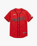 Camisa de Baseball Jersey New York Vermelha