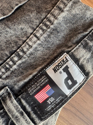 Bermuda Jeans Baggy Washed Flame Estonada