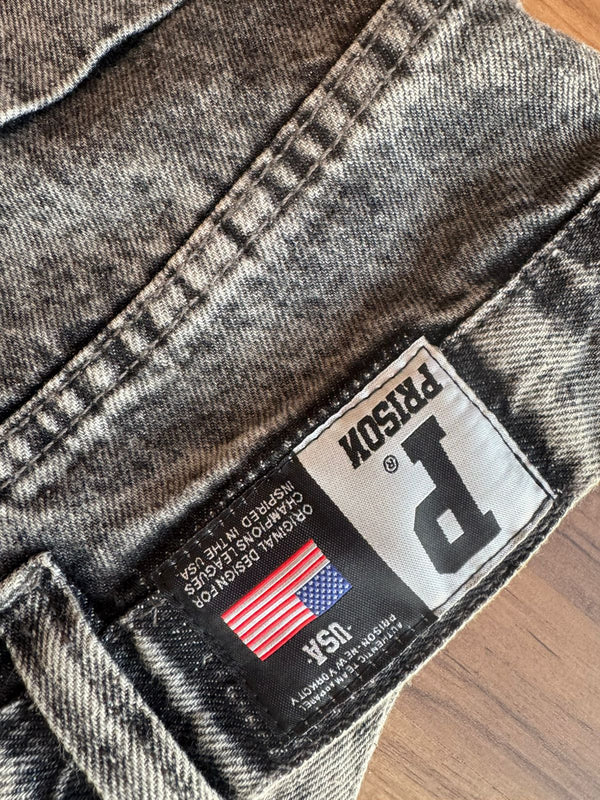 Bermuda Jeans Baggy Washed Flame Estonada
