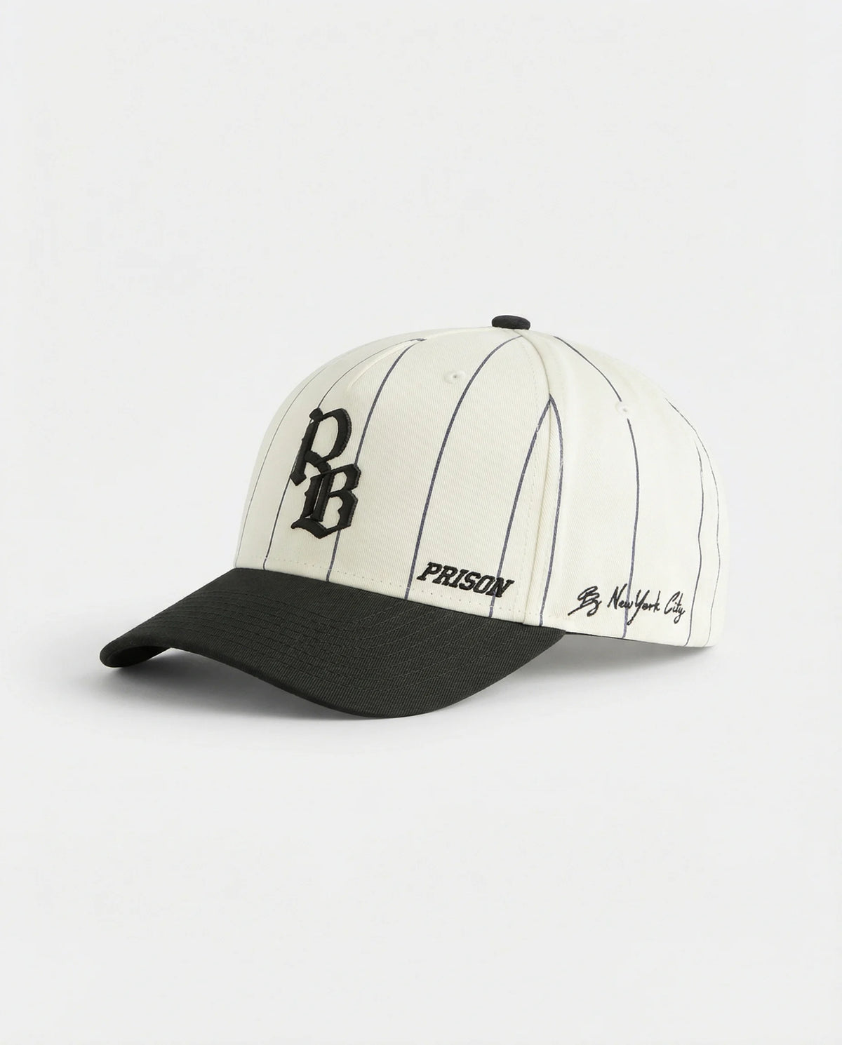 Boné aba curva baseball listrado Brooklyn PRISON