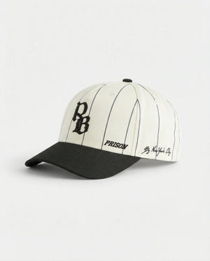 Boné aba curva baseball listrado Brooklyn PRISON