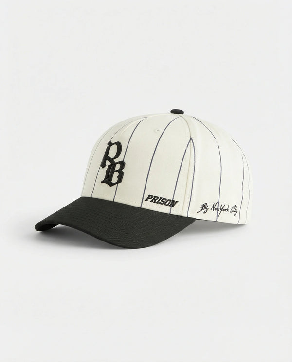 Boné aba curva baseball listrado Brooklyn PRISON