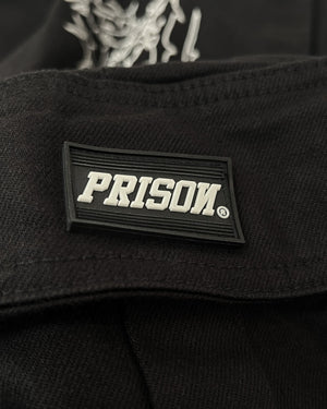 Calça cargo masculina preta Gang - Prison®Calça moletom