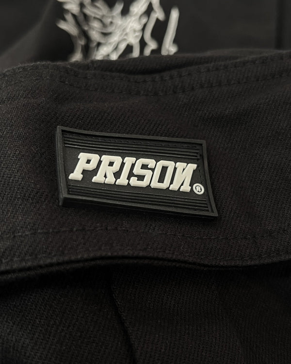 Calça cargo masculina preta Gang - Prison®Calça moletom