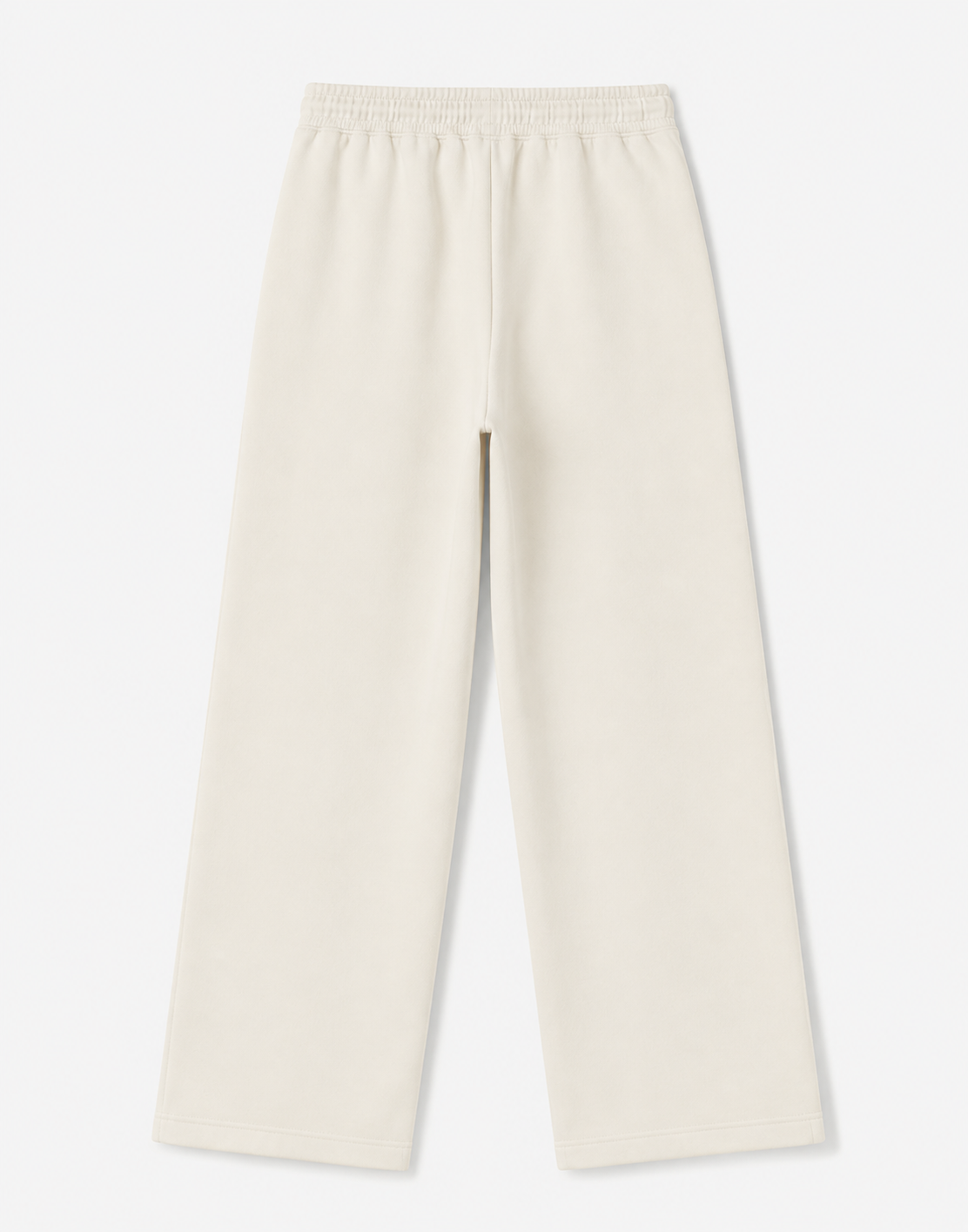 Calça Baggy Moletom Midnight off white