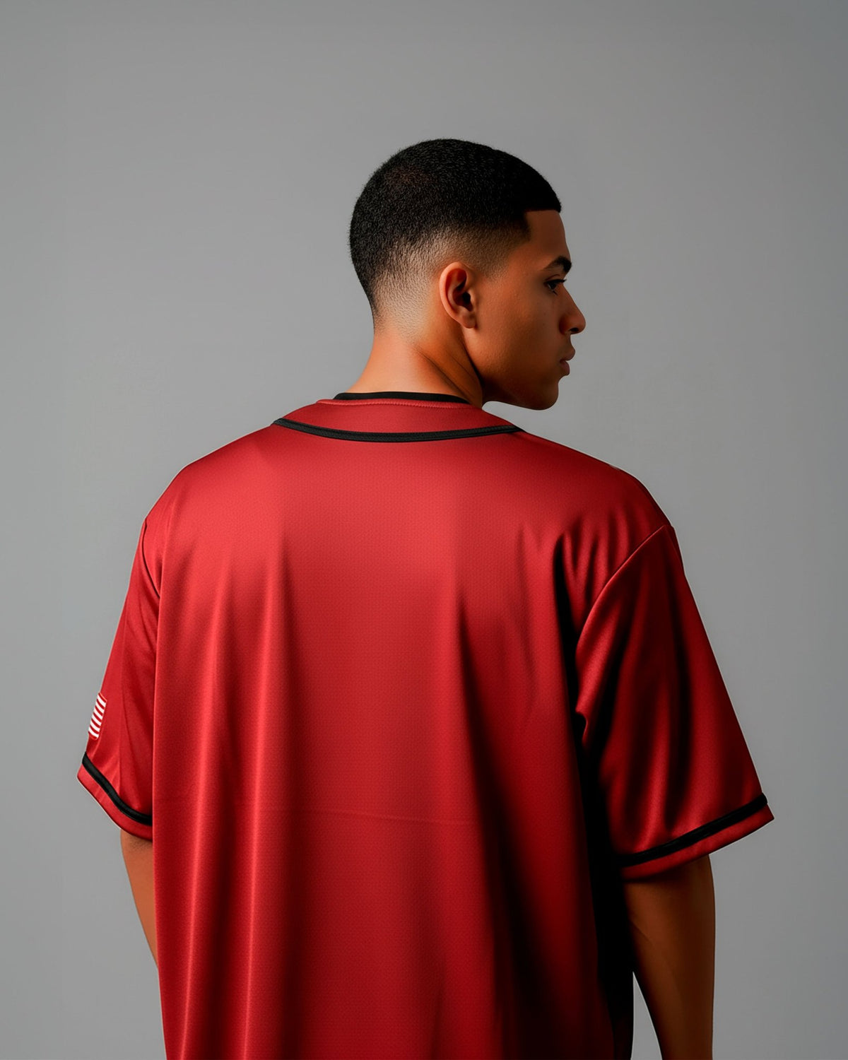 Camisa baseball Brooklyn vinho - Prison®Camisa de Baseball