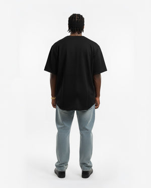 Camisa Baseball Jersey Bordada Preta - Prison®Camisa de Baseball