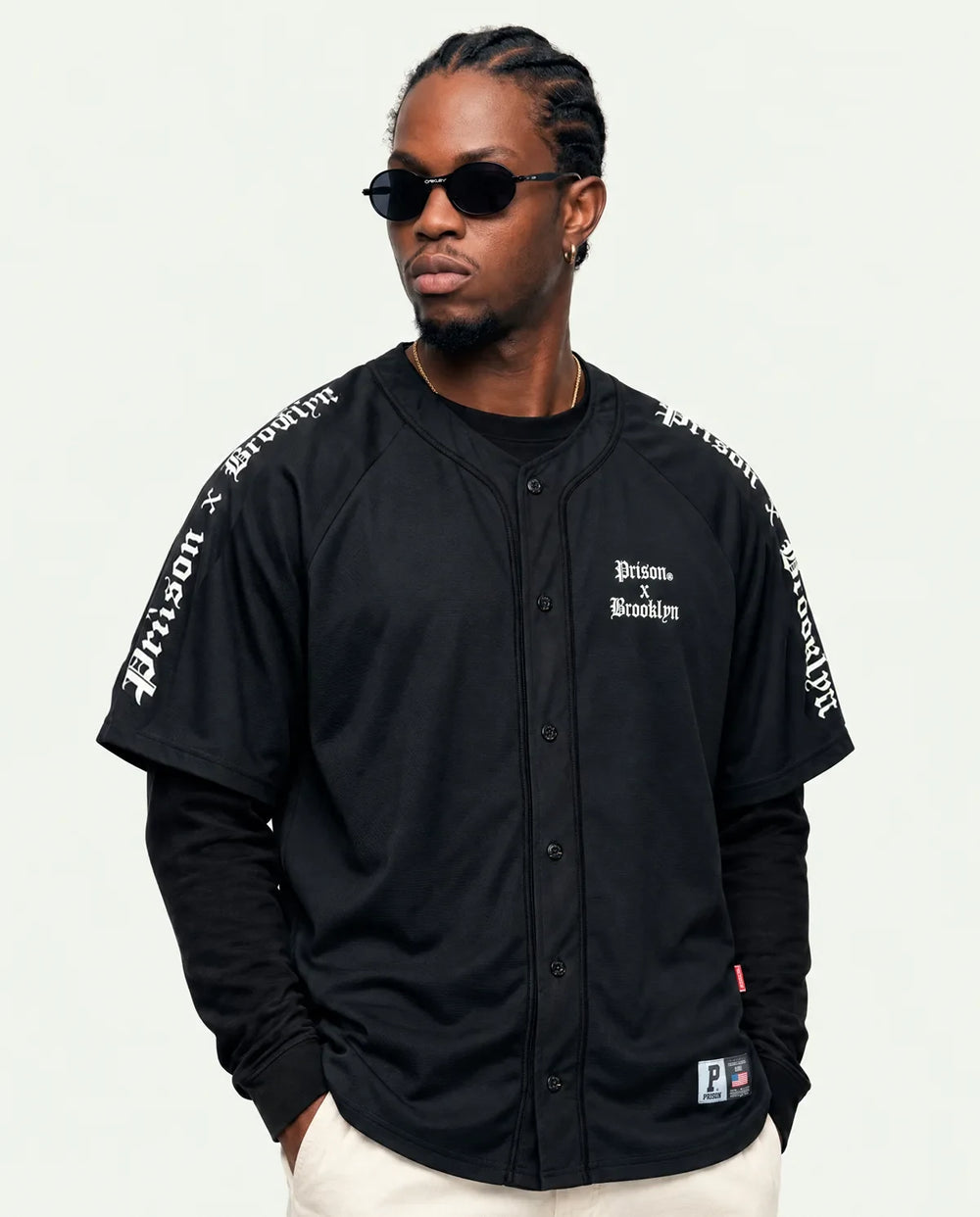 Camisa de Baseball Brooklyn x Prison