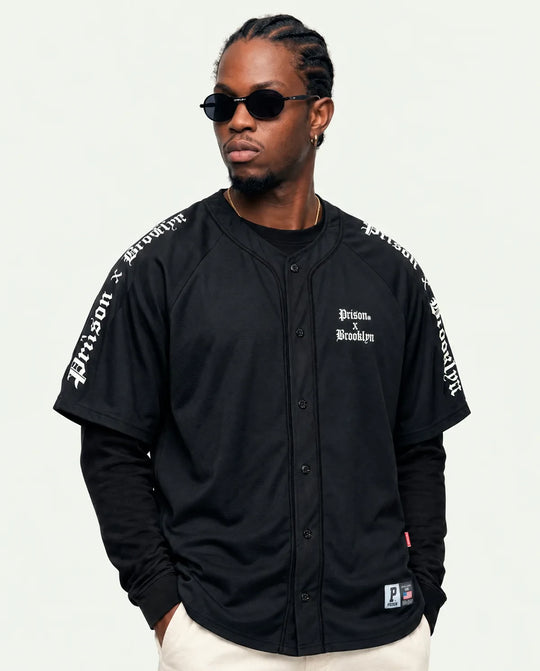 Camisa de Baseball Brooklyn x Prison