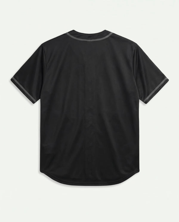 Camisa de Baseball Oversized PRISON® NY 128 Preta