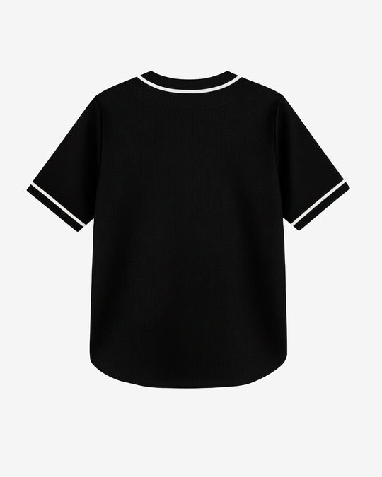 Camisa de Baseball Jersey New york Preta
