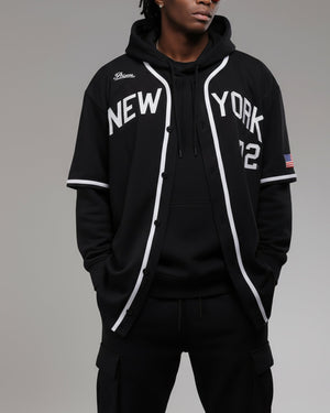 Camisa de Baseball Jersey New york Preta - Prison®Camisa de Baseball