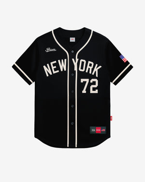Camisa de Baseball Jersey New york Preta - Prison®Camisa de Baseball