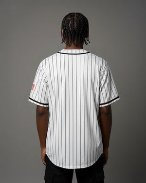 Camisa de Baseball Listrada Tech Branca - Prison®Camisa de Baseball