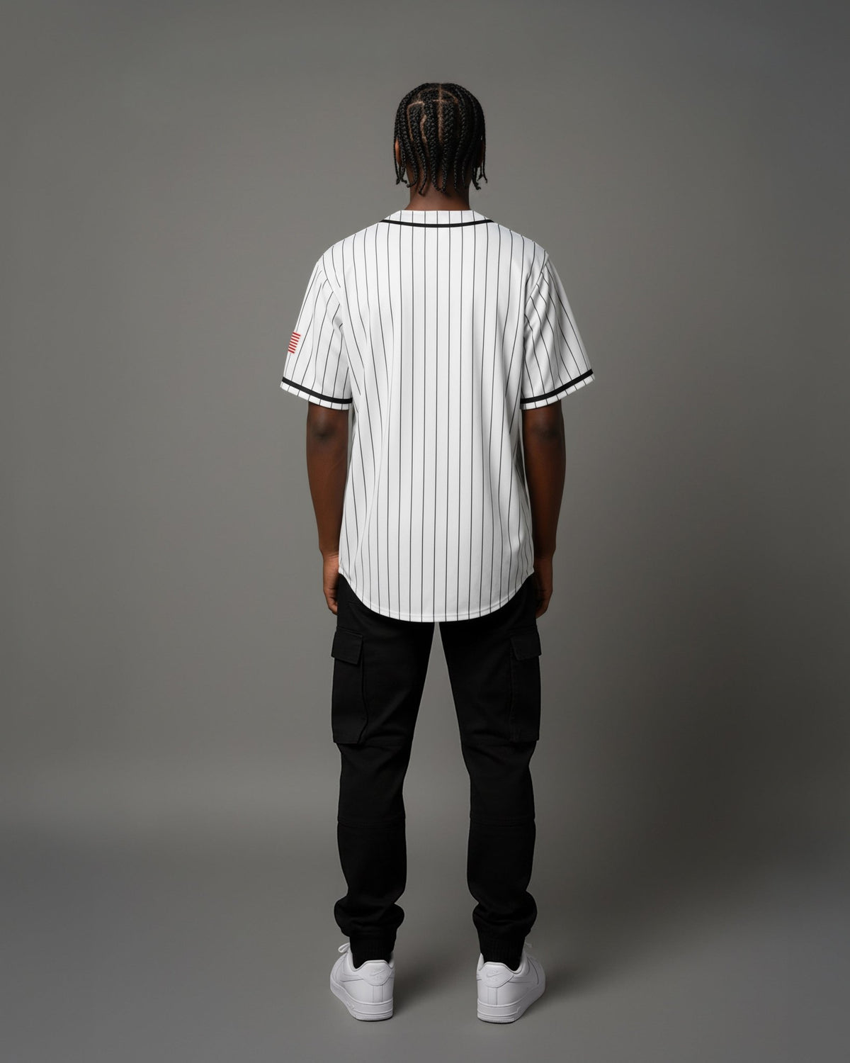Camisa de Baseball Listrada Tech Branca - Prison®Camisa de Baseball
