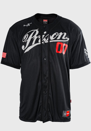 Camisa de Baseball NYC 00 Preto - Prison®Camisa de Baseball