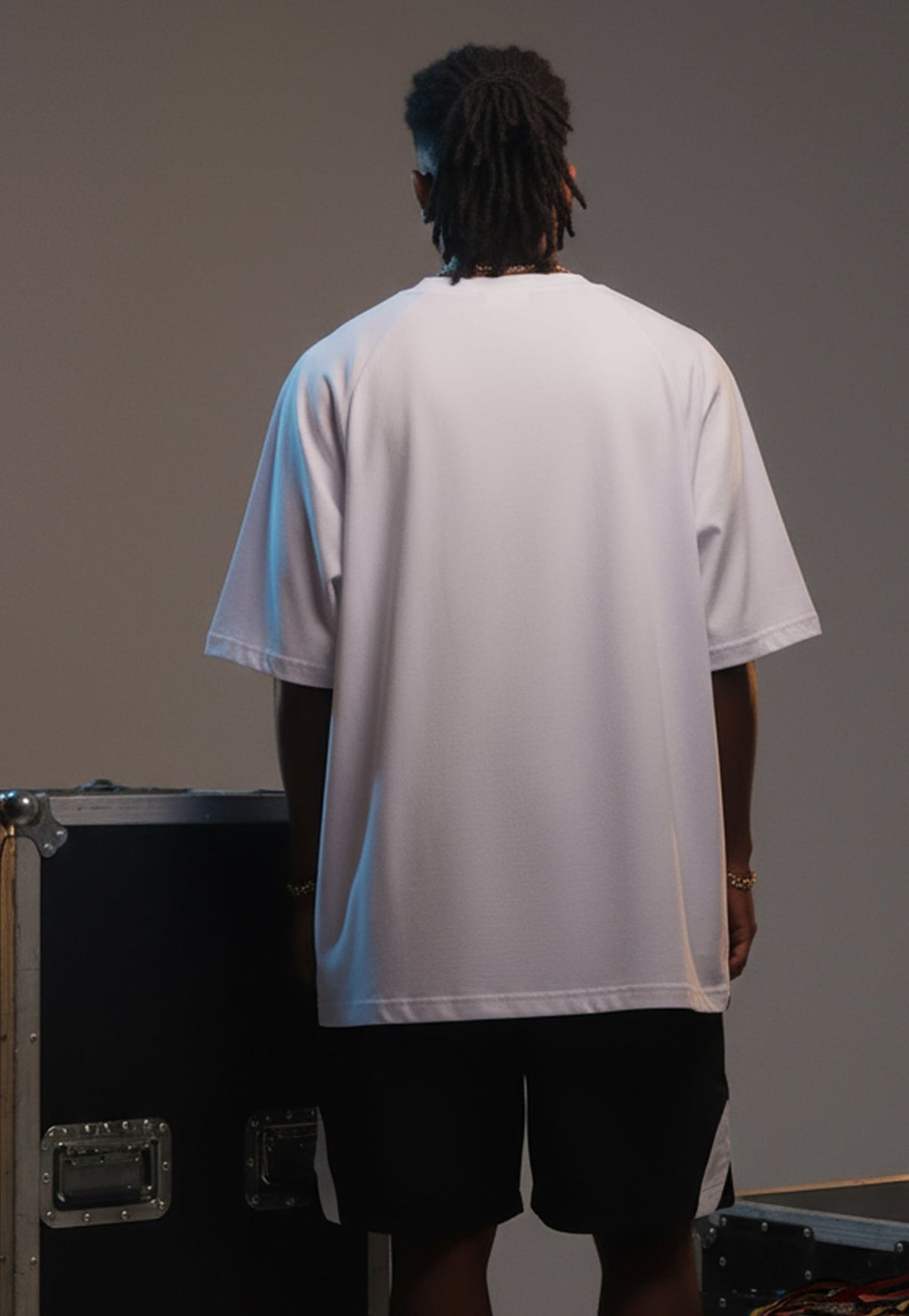 Camisa oversized essential side branca - Prison®Camiseta