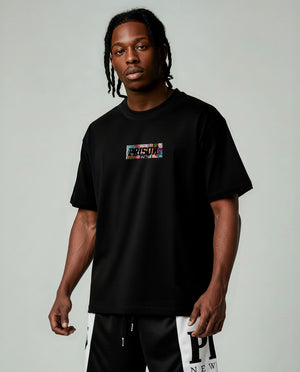 Camiseta RGB Sticker Preta