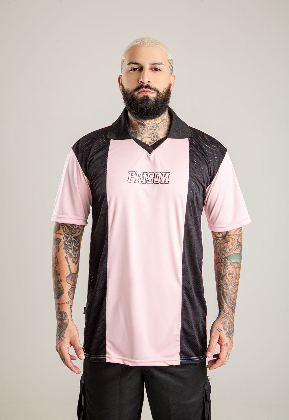 Camiseta Streetwear High Relief Rosa