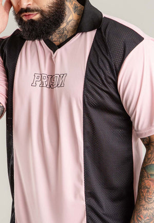 Camiseta Streetwear High Relief Rosa